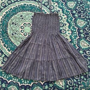 Lotus and Luna Twilight Tribal Stripe Daiquiri Dress Size Small Like New